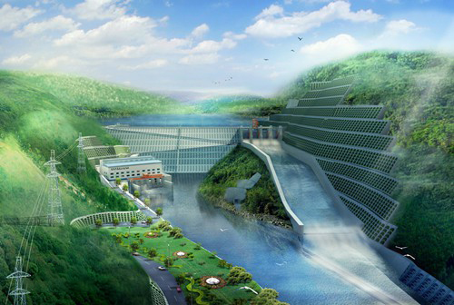 湖州老挝南塔河1号水电站项目